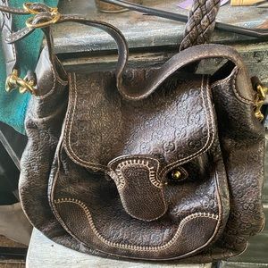 GUCCI hobo Guccissima VINTAGE